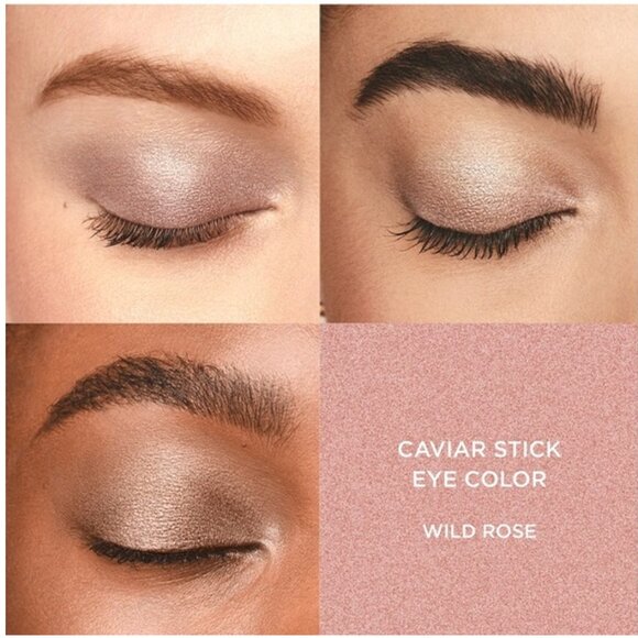 Laura Mercier Caviar Stick Eye Shadow Colour* ~ Wild Rose 0.05 oz NIB - Picture 7 of 12